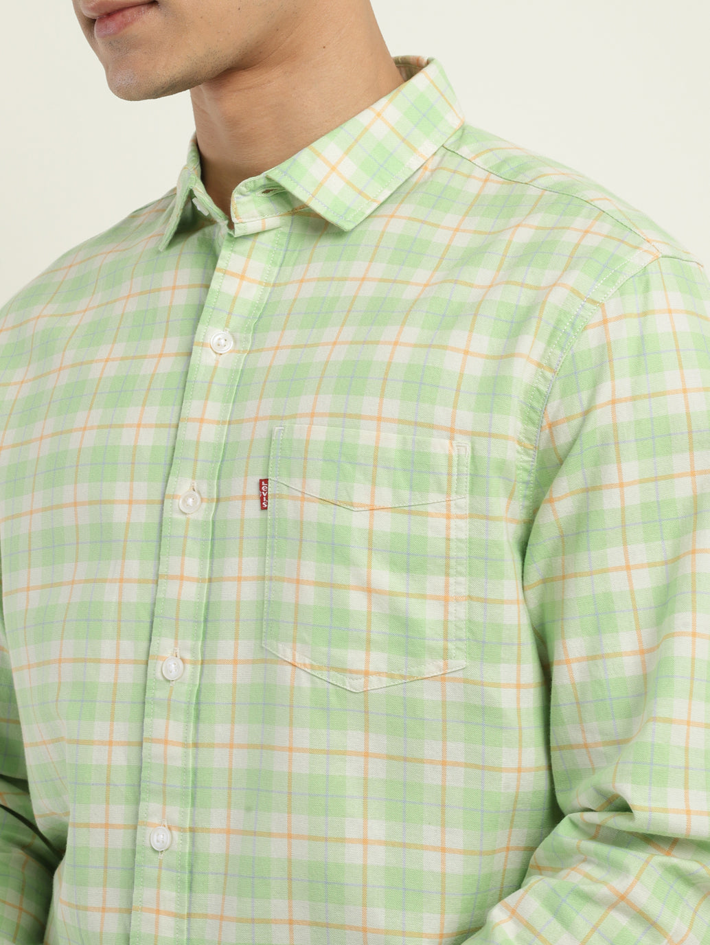 Men's Checkered Slim Fit Shirt - 2597c659-4471-41f8-ae6c-881d8fb893a1 View