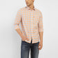 Men's Checkered Slim Fit Shirt - StyleShot View