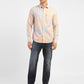 Men's Checkered Slim Fit Shirt - ModelFront View