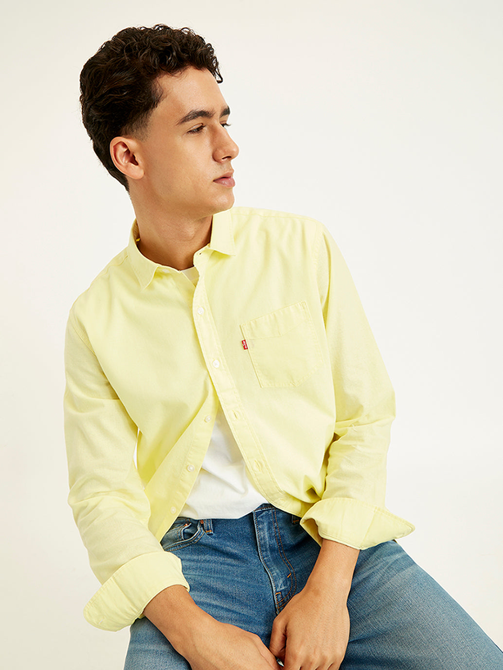Men's Solid Regular Fit Shirt - 398f8b6f-98da-405b-a9af-5fec50c11ed0 View