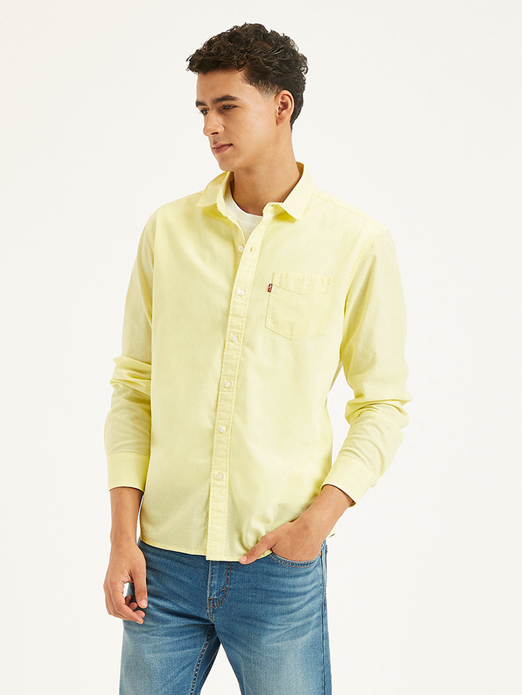Men's Solid Regular Fit Shirt - ade68e13-d36d-4047-82c5-38f18b0976f4 View