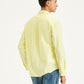 Men's Solid Regular Fit Shirt - Back View