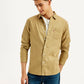 Men's Solid Slim Fit Oxford Shirt - Styleshot View