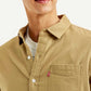 Men's Solid Slim Fit Oxford Shirt - Detail View