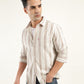 Men's Striped Slim Fit Shirt - Styleshot View