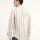 Men's Striped Slim Fit Shirt - Back View
