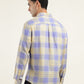 Men's Striped Slim Fit Shirt - Back View