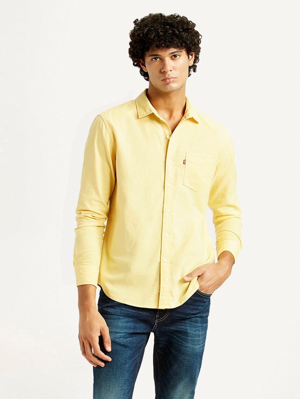 Men's Solid Slim Fit Shirt