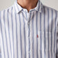 Men's Striped Slim Fit Shirt - Detail View