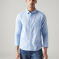 Men's Solid Slim Fit Shirt - Front View