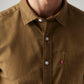 Men's Solid Slim Fit Shirt - Detail View