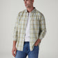 Men's Checkered Slim Fit Oxford Shirt - Styleshot View