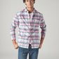 Men's Checkered Slim Fit Shirt - Styleshot View