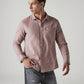 Men's Solid Slim Fit Oxford Shirt - Styleshot View