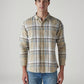 Men's Checkered Slim Fit Crepe Shirt - 20 View