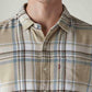 Men's Checkered Slim Fit Crepe Shirt - 20 View