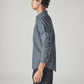 Men's Solid Slim Fit Oxford Shirt - Side View