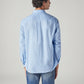 Men's Solid Slim Fit Shirt - Back View