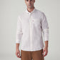 Men's Solid Slim Fit Poplin Shirt - Front View