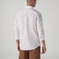 Men's Solid Slim Fit Poplin Shirt - Back View