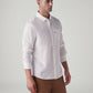 Men's Solid Slim Fit Poplin Shirt - Side View