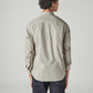 Men's Solid Slim Fit Poplin Shirt - Back View