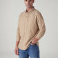 Men's Striped Slim Fit Poplin Shirt - Styleshot View
