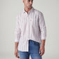Men's Striped Slim Fit Dobby Shirt - Styleshot View