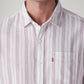 Men's Striped Slim Fit Dobby Shirt - Detail View