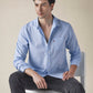 Men's Solid Slim Fit Linen Shirt - fdfc947b-6895-4f89-a54a-665cdce14fb6 View