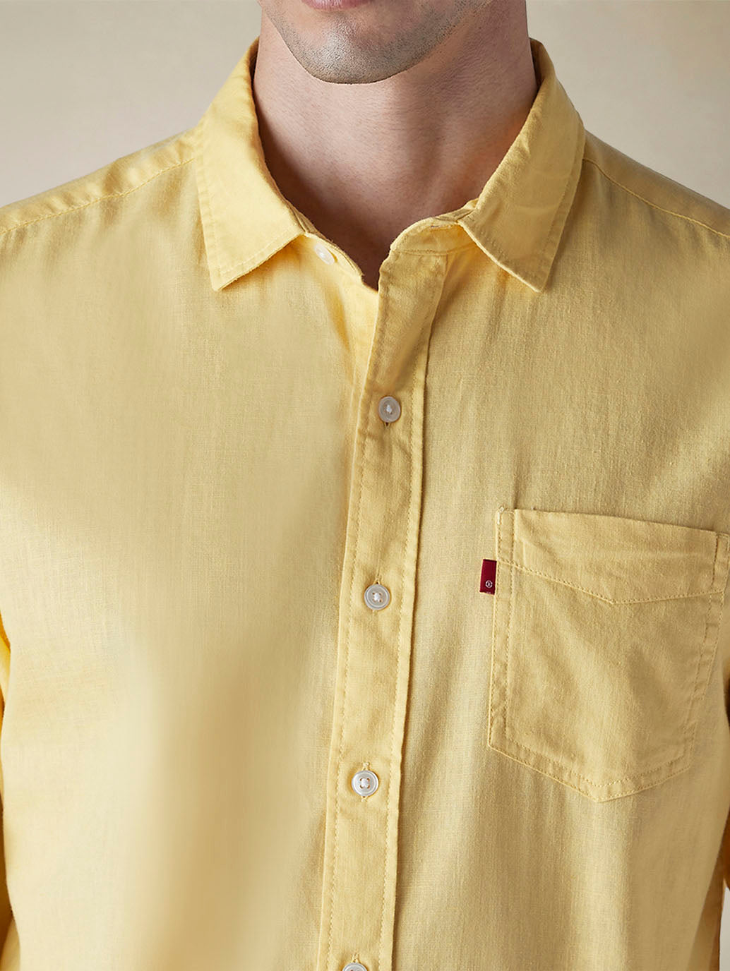 Men's Solid Slim Fit Shirt - db3701a5-e644-49a5-983f-cc5c6addc41b View