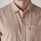 Men's Solid Slim Fit Linen Shirt - 20 View