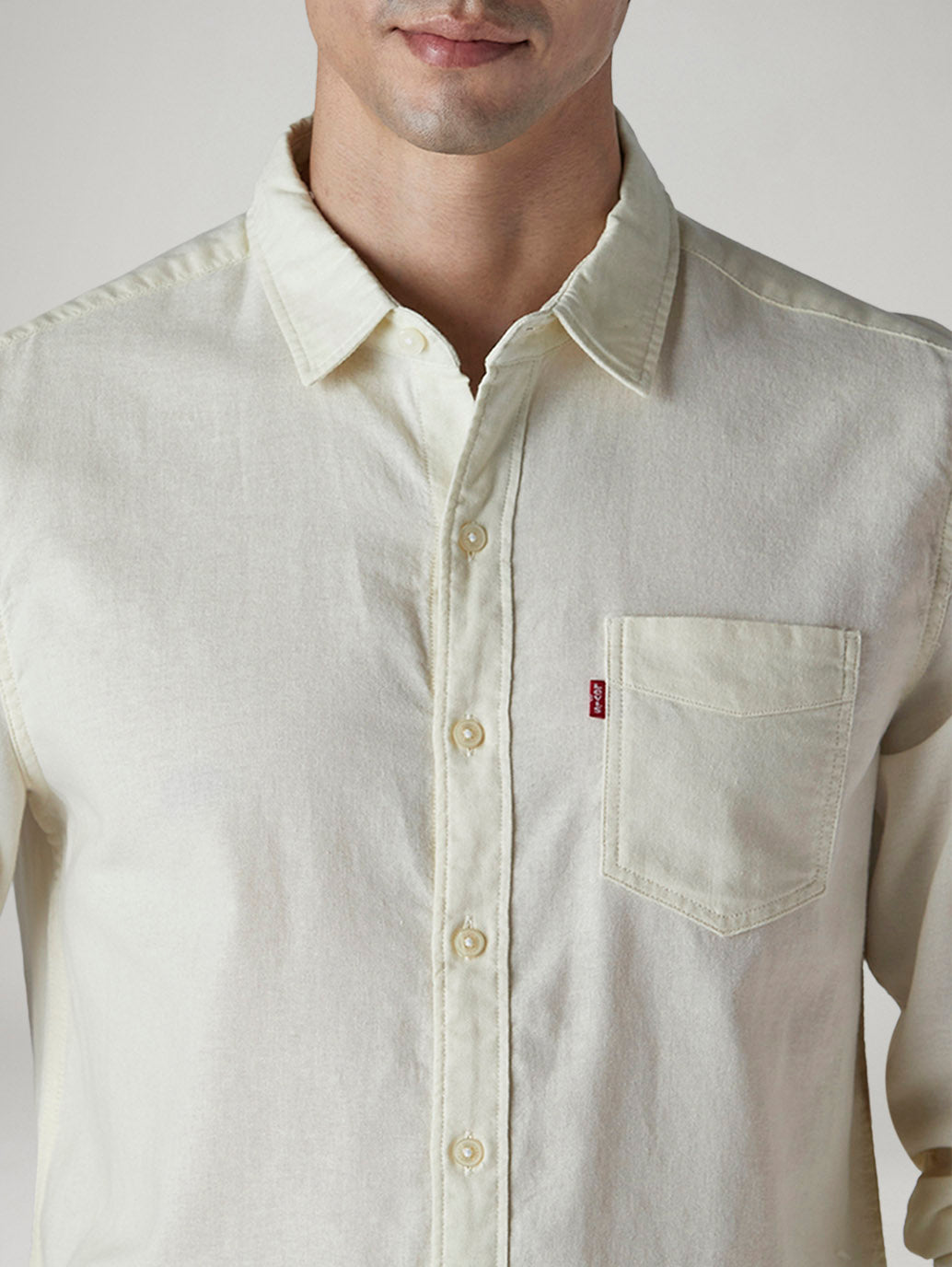 Men's Solid Slim Fit Oxford Shirt - 20 View