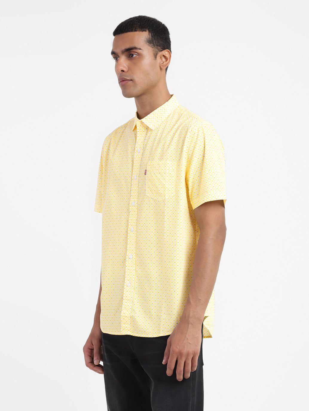 Men's Printed Slim Fit Shirt - 9a42db4a-28e8-4def-93d9-4f48d01e45f8 View