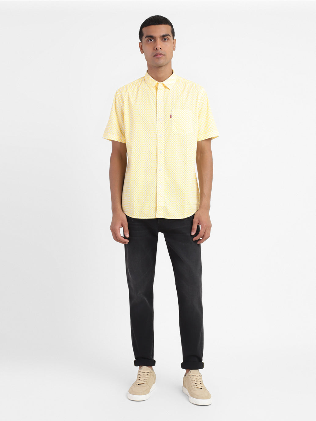 Men's Printed Slim Fit Shirt - 9e8a0c2e-ea96-4691-8b9c-b4774d77aaff View