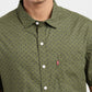Men's Geometric Print Slim Fit Shirt - fc077d0e-4aee-472a-bf7b-1630afb0af21 View