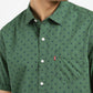 Men's Geometric Print Slim Fit Shirt - 2de3739c-f096-4619-994a-8b29954c9d79 View