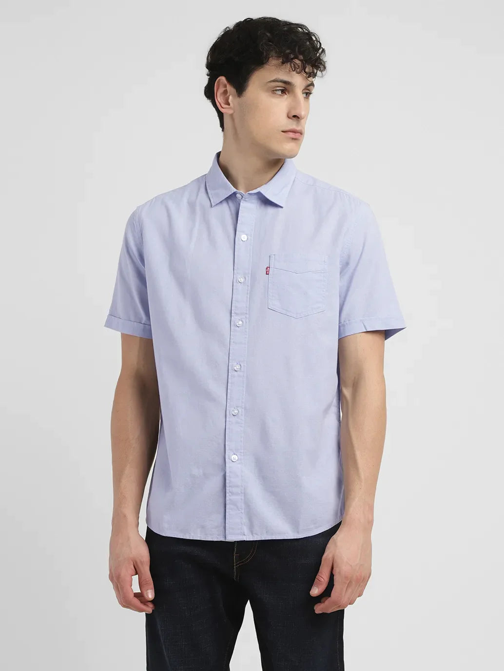 Men's Solid Slim Fit Shirt - 692970b2-5cac-44ed-90c3-30a3306ebdbd View