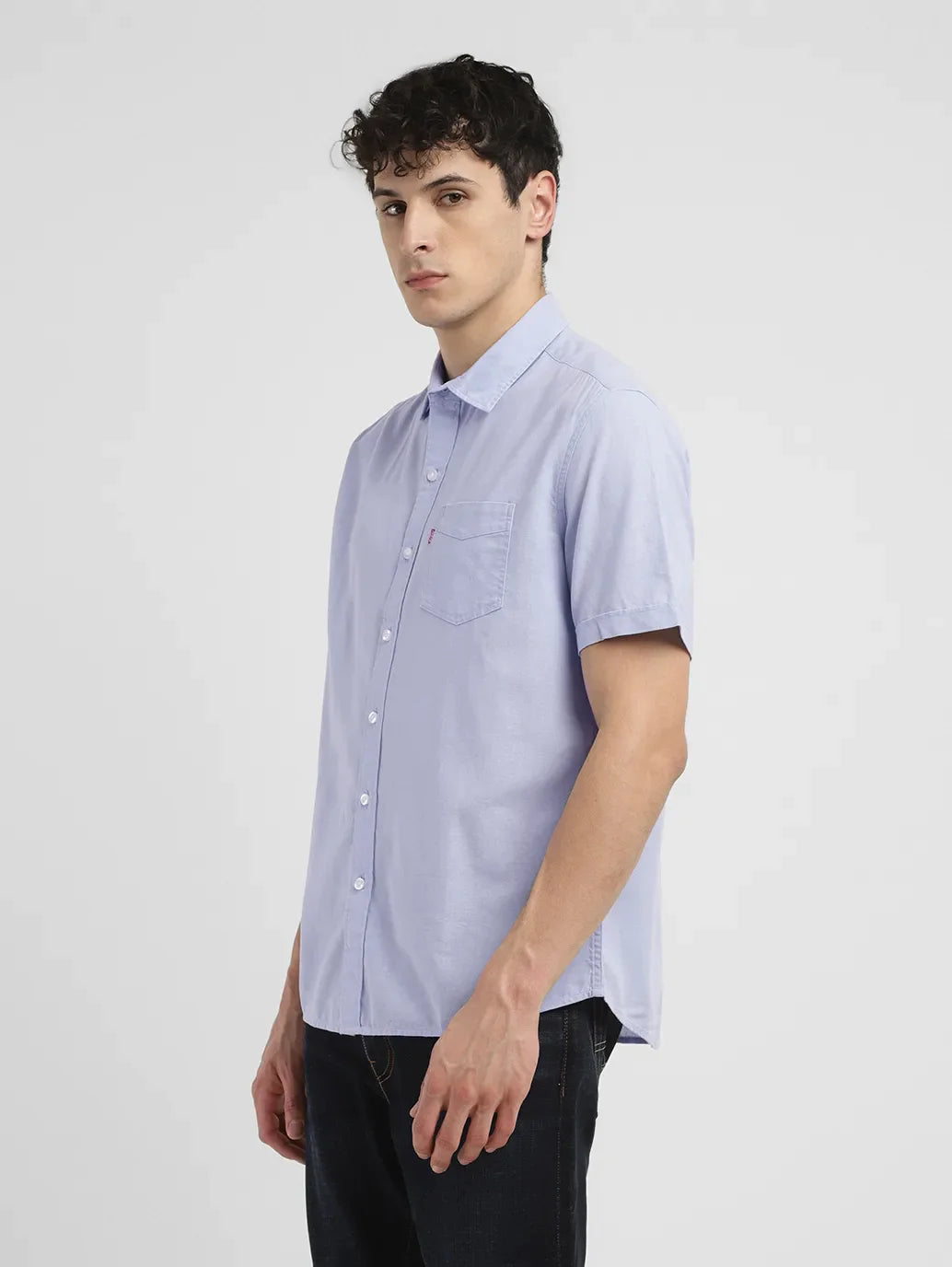 Men's Solid Slim Fit Shirt - 40142b7f-1af2-432f-a48c-4c290e0da3f4 View