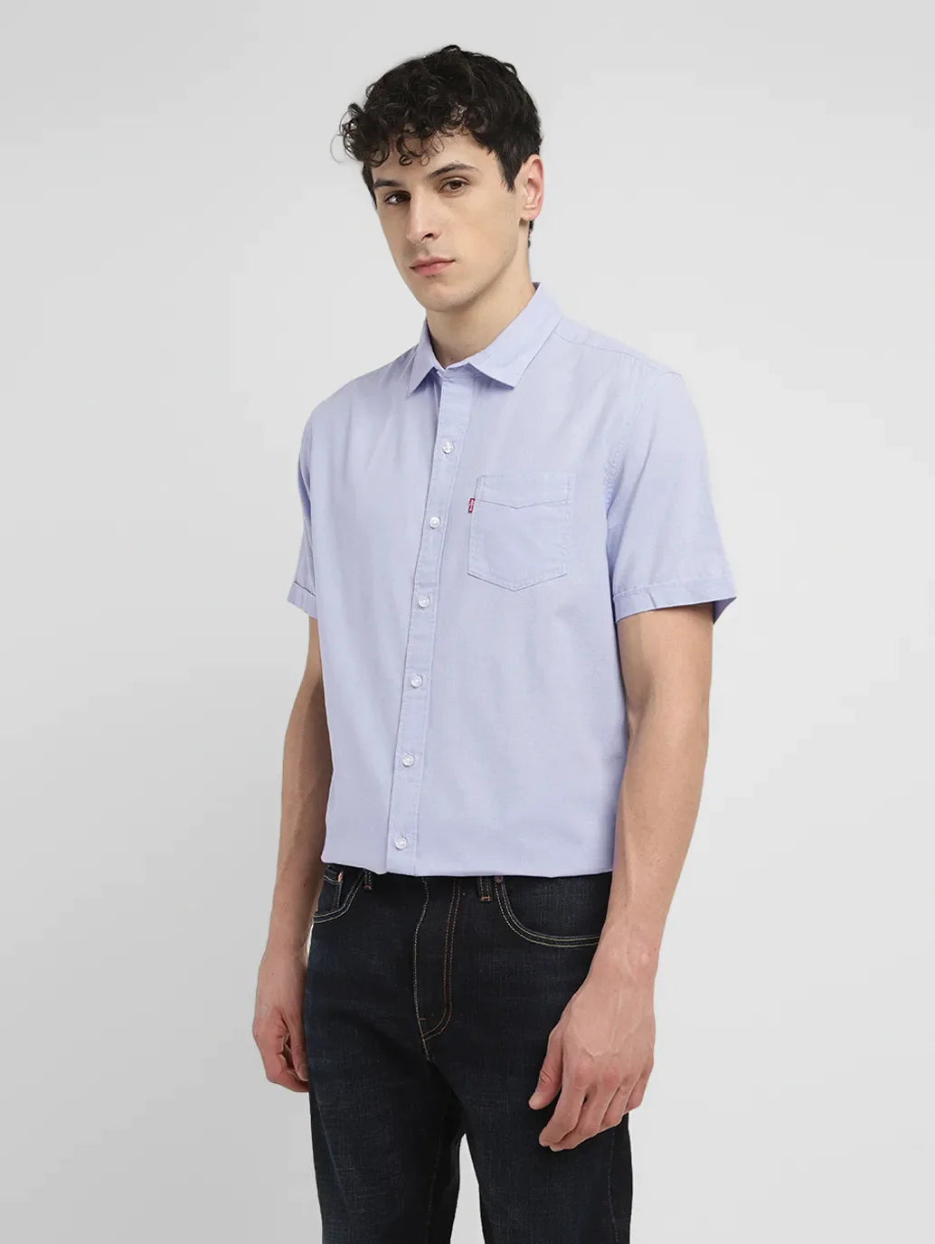 Men's Solid Slim Fit Shirt - bc2357a3-78b3-415b-b4bc-9d517512cff6 View