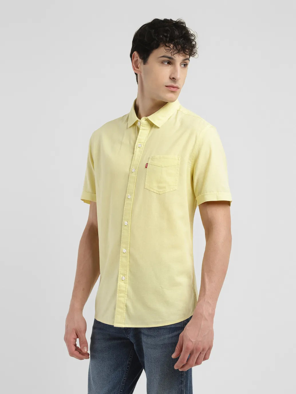 Men's Solid Slim Fit Shirt - e0c54a67-76a4-4661-b86d-70bbbe480e7e View