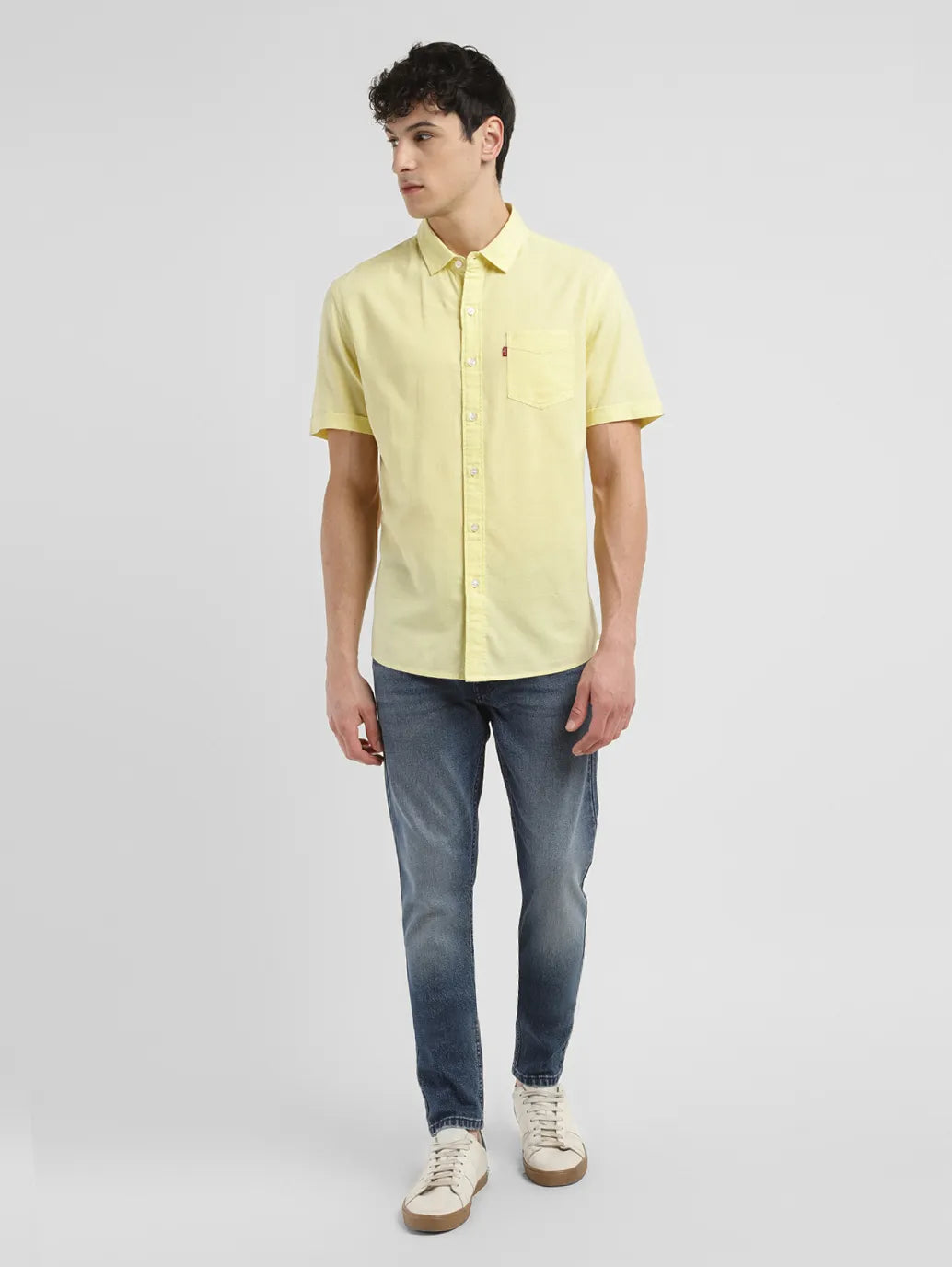 Men's Solid Slim Fit Shirt - 9f245b25-cb20-48a6-bf17-29ea62ae3f18 View