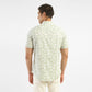 Men's All Over Printed Slim Fit Shirt - Back View