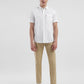 Men's Solid Slim Fit Shirt - ModelFront View