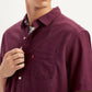 Men's Solid Slim Fit Shirt - fd106d8f-a29b-4281-bfaa-a9891c3d2f58 View