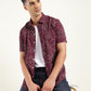 Men's All Over Printed Slim Fit Shirt - Styleshot View