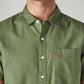 Men's Solid Slim Fit Oxford Shirt - 20 View