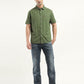 Men's Solid Slim Fit Shirt - ModelFront View