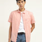 Men's Solid Slim Fit Shirt - Styleshot View