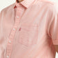 Men's Solid Slim Fit Shirt - Detail View